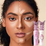 4-สี คอนซีลเลอร์เพิ่มความสว่าง/คอนซีลเลอร์ชนิดน้ำ, ให้ความชุ่มชื้นยาวนาน ควบคุมความมัน, เนื้อละเอียด