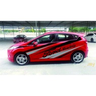 Stiker mobil ford fiesta cutting sticker mobil ford fiesta brio agya jazz dll
