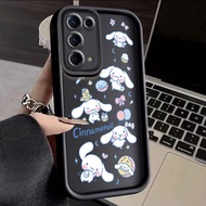 For OPPO Reno 5 Pro Reno 3 5G Reno 2 Case Cute Pochacco Angel Eyes Stepped Thin Cover Shockproof Thicken All Inclusive Protection Cases