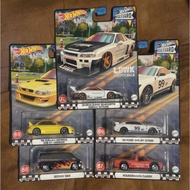 Hot Wheels Premium Boulevard LBWK Liberty Walk LB-ER34 Silhouette Skyline R34 Subaru Impreza 22B-STi