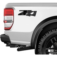 2x Car Stickers for Z71 4X4 F 1500 2500 HD Decals Motor Bike Auto Truck Window Body Applique Reflect