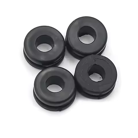 Pack 4 Rubber Mount Grommet For Yamaha Motorcycle DT DT175MX DT50 Route 66 RT180 XS850 FJ600 YZ250 T