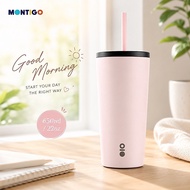 MONTIGO Wonderama Sense Straw Tumbler 650ml/22oz Stainless Steel Vacuum Insulated Cup
