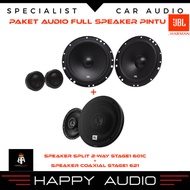PAKET SPEAKER JBL STAGE 1 SPLIT 2-WAY 601C + COAXIAL JBL STAGE1 621 -Elvoir Store