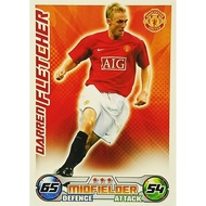 Topps Match Attax 2008-09 Premier League-Manchester United-Darren Fletcher