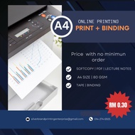 PRINTING SERVICE - A4 PAPER