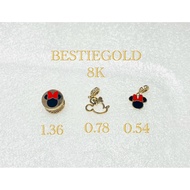 8K DISNEY MINNIE MOUSE CHARM Pendant