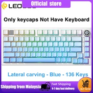 AULA F75 Mechanical Keyboard 75% 80 Key RGB Tri-Mode Wired Bluetooth 2.4G Gasket Structure Hot-swap