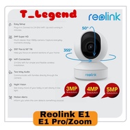 Reolink Wireless Security Camera E1 Series - Pan & Tilt E1 [1296P (3MP)], E1 Pro [1440P (4MP)], E1 Z