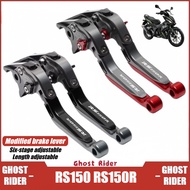 For HONDA RS150 RS150R Adjustable Brake Lever Clutch Lever CNC Aluminum Motorcycle Modification Acce