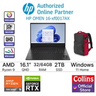 hp omen 16-xf0017ax ryzen 9-7940hs rtx4070 8g ssd 2t 16.1  qhd w11 ohs - ram 32gb