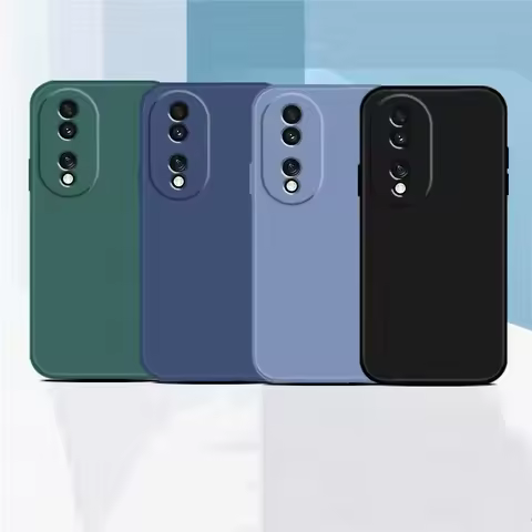 Square Liquid Silicone Phone Case for Honor 8A 8X 9A 9X Prime 9X Pro Honro 10 Lite 10i Honor10x Lite