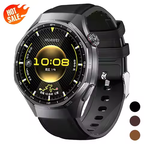 22mm Leather Silicone Watchband For HUAWEI WATCH GT 6 Pro GT6 5 4 3 SE Strap For HUAWEI WATCH 5 46mm