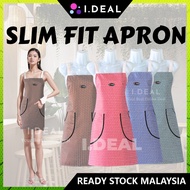 IDEAL Apron Kitchen Apron Water Proof Oil Proof Apron Plus Size Appron Slim Fit Epron Wanita Kalis A