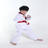 Casual baju taekwondo taekwondo uniform Taekwondo pakaian kanak -kanak dewasa panjang -sleeved pendek -sleeved lelaki da