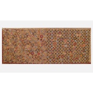 Collector: Rifaiyah Batik Patch Background/Three Stem Countries, Ca.1960 - JavaPitu
