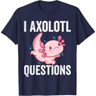 I Axolotl Qestions Kids I Axolotl Costume Girl Boy Kids T-Shirt Fashion Tops for Boys and Girls Dist