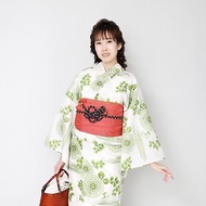 日本 和服 女性 浴衣 腰封 2件組 F Size x86-19b yukata