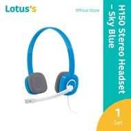 Logitech H150 Stereo Headset – Sky Blue