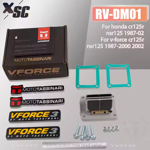DM01 Motorcycle Reed Valve Vforce 3 For Honda CR125R NSR125 1987-2002 For V-Force CR125R NSR125 1987