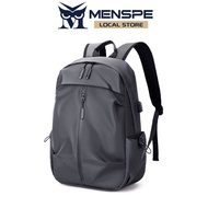 MENSPE กระเป๋าสะพายผู้ชายกระเป๋าเป้สะพายหลังผู้ชายกระเป๋าเป้แล็ปท็อปกระเป๋าเป้สะพายหลังชาร์จยูเอสบีก