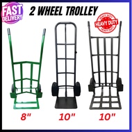 HEAVY DUTY HAND TROLLEY/ 2 WHEEL HAND TRUCK / GAS TROLLEY 6" 8" 10" WHEEL