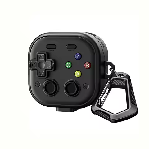 3D Gamepad Earphone Case For Samsung Galaxy Buds 4/4 Pro Buzz 4 4 Pro Fashion Switch Lock Shockproof