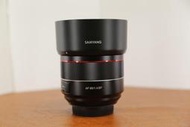 三陽 SAMYANG  AF 85mm F1.4 定焦鏡頭 Canon EF (正成公司貨)可自動對焦 附保護鏡