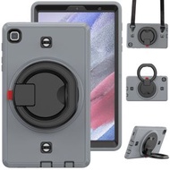全城熱賣 - 適用於 三星 Galaxy Tab A7 Lite 酷里南 TPU + PC平板保護殼（灰色）