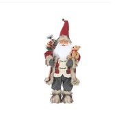 Ready Stock Classic 11.81 inches Santa Claus Figurine: Perfect for Holiday Decor & Gifting!