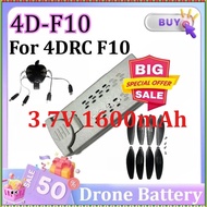 4DRC F10 4D-F10 for 4DRC F10 4D-F10 Quadcopter 3.7V 1600mAh Wifi/GPS Aerial Remote Control Drone Spa