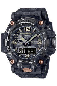 Casio GWG-2000 Series MUDMASTER Radio Solar Wristwatch, Limited Model: Black (cracked pattern)