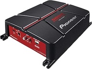 Pioneer 2-Channel Bridgeable Amplifier,Black/red