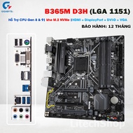 Main Giga B365M-D3H Socket 1151| Support Intel Gen 8 & 9 DDR4 M.2 NVMe With LPT and COM (header) HDM