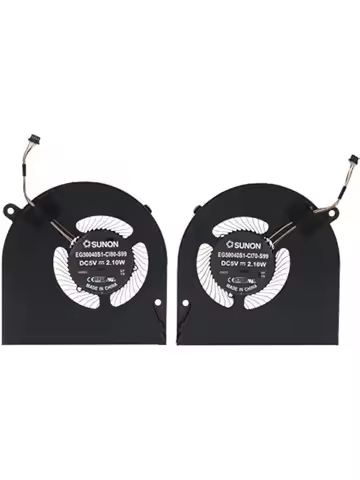 CPU GPU Cooling Fan for Razer Blade Stealth RZ09-0281 RZ09-02812 RZ09-02812E71 13" EG50040S1-C180-S9