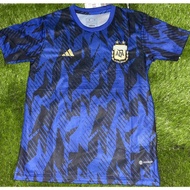 JERSEY BAJU BOLA ARGENTINA TRAINING PREMATCH NEW WC 2022 2023 GO