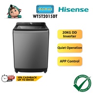 Hisense Washing Machine Inverter 20KG Direct Drive Top Load Washer Mesin Basuh Auto Murah 洗衣机 洗衣機 WT5T2015DT