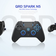 QRD Spark N5 Wireless Controller For PlayStation PC,PS4, PS3, Mobile,  Android, IOS.RGB light,Gamepa