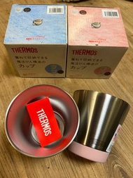 Thermos 保溫杯 400ml (藍/粉紅）