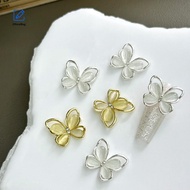 ONew 5pcs 's Eye Glitter Nail Enhancement Charms Butterflies Assortment Resin 3d Nail Art Decoration