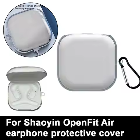 For Audios OpenFit Air Headphone Case Shokz Audios T511 Transparent Shell Openfit T910 Headphone Cas