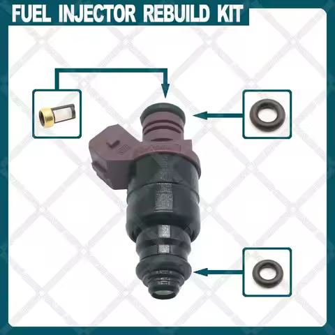 Fuel Injector Repair Kit for Injector Part for John Deere 825i Gator 3 Cylinder MIA11720 5WY2404A