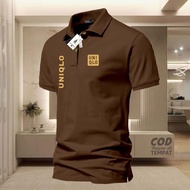 T-Shirt Q-U002 Blog CollarPOLO Gold RightKiri Adult Collar Shirt Wangki Men's Polo Shirt Uniform Shi