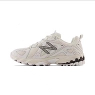 New Balance NB 610T series breathable running shoes non-slip wear-resistant white for men and women
