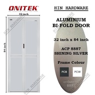 HIN ONITEK Bi Fold CUSTOM MADE / Toilet Door, bifold, Pintu Lipat, Pintu Tandas, Aluminium Door