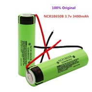 ✲♚✶battery NCR18650B 3.7V 3400mAh 18650 rechargeable lithium battery flashlight battery