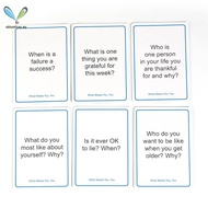 Family Chat Card Game - Dialogue Party Game for Group Fun