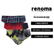 RENOMA 3pcs Men Mini Brief Nylon Elastane Underwear (REM3273) BEST BUY