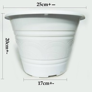 [Pot] Baba 3470 Pot 2 in 1 set (25cm diameter) ** FREE 1 PACK SOIL ** by LS Group