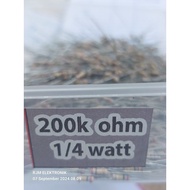 10 pcs resistors 1/4 watt value 200k
